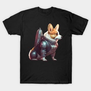 Robotic Dog's Journey to the Stars T-Shirt